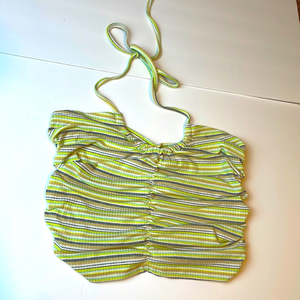 Shein cropped halter top